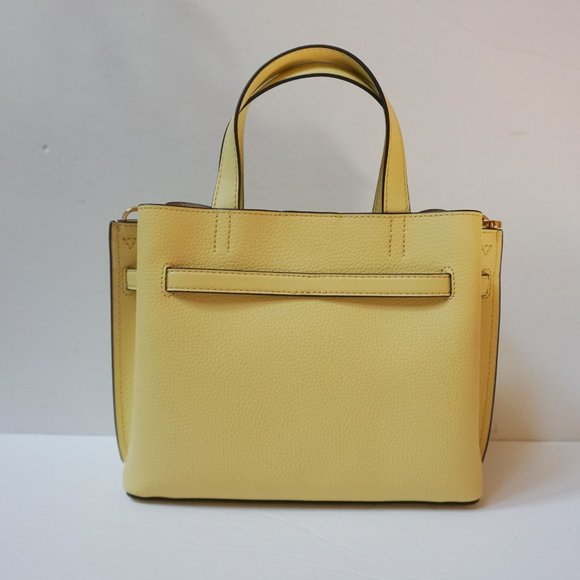 Michael Kors Emilia S Messenger Bag ButterCup - Picture 5 of 12